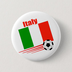 Italien-Fußball-Team Button