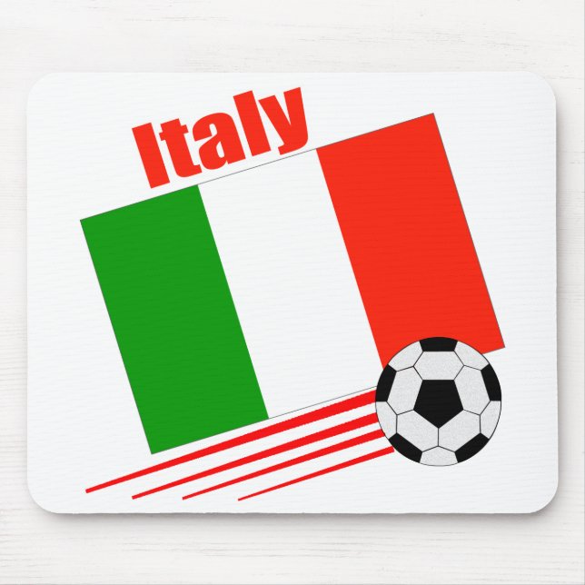 Italien-Fußball-Team Mousepad (Vorne)