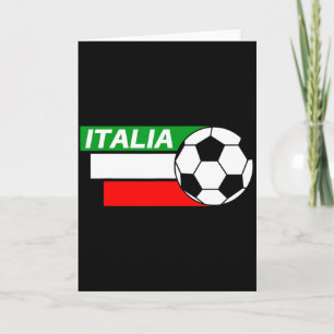 Italien Fußballshirt Italienische Flaggenfarben Fu Karte