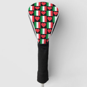 Italien Golf Lover Herzstück Muster Italienische F Headcover