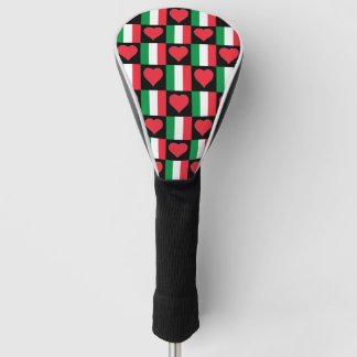Italien Golf Lover Herzstück Muster Italienische F Headcover