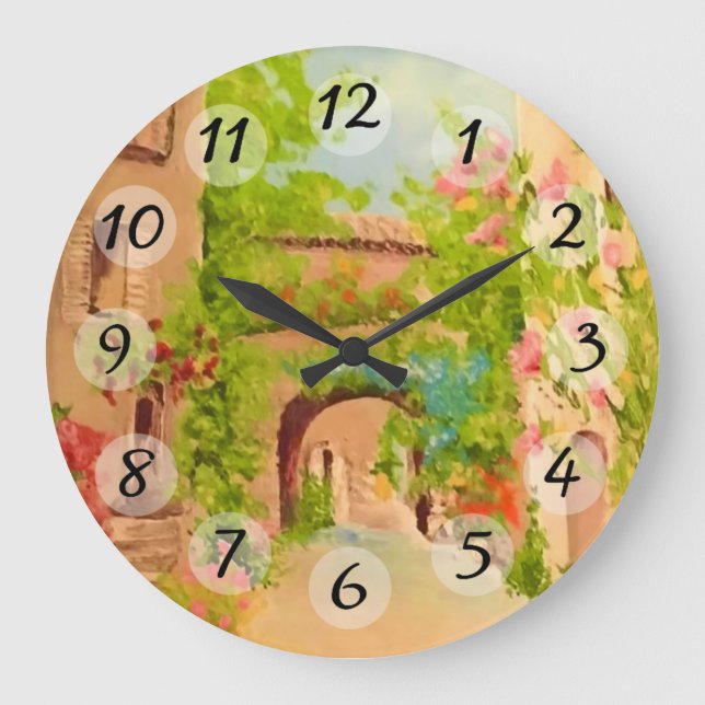 Italien - Großuhr Große Wanduhr (Vorderseite)