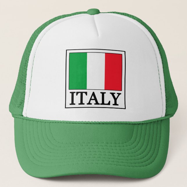 Italien Hat Truckerkappe (Vorderseite)
