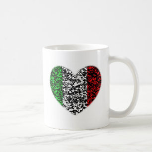 Italien-Herz Kaffeetasse