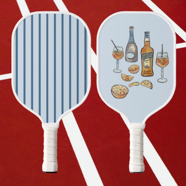 Italien inspirierte Aperol Spritz Pickleball Padde Pickleball Schläger (Von Creator hochgeladen)
