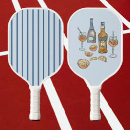 Italien inspirierte Aperol Spritz Pickleball Padde Schläger