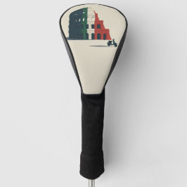 Italien-inspirierte Colosseum-Fahrer-Headcover Golf Headcover
