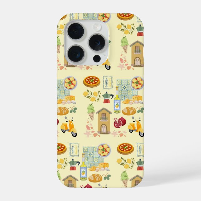 Italien iPhone 15 Pro Hülle (Rückseite)