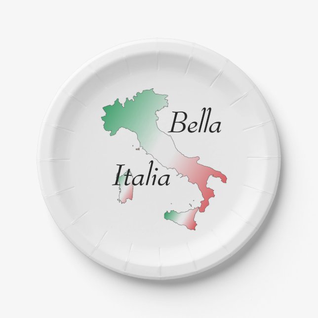 Italien - Italia Teller (Vorderseite)