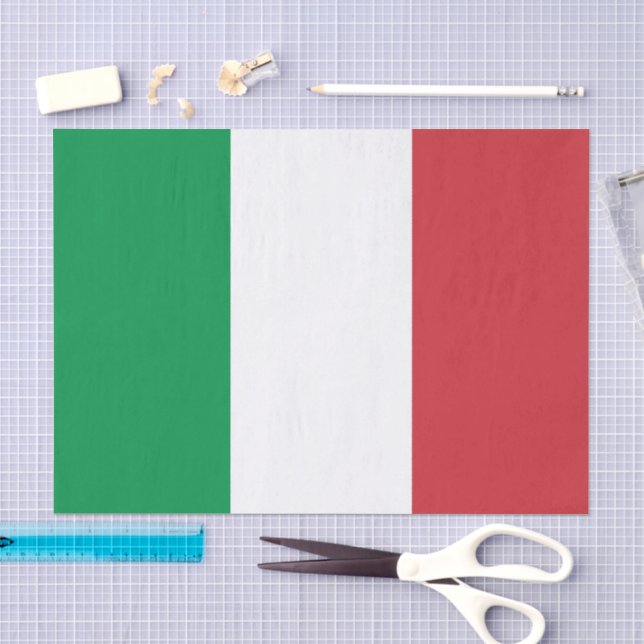Italien & Italien Flag Papiertaschentücher/Modeded Seidenpapier (Handwerk)