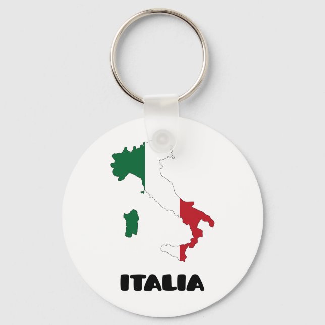 Italien/Italien Schlüsselanhänger (Vorderseite)