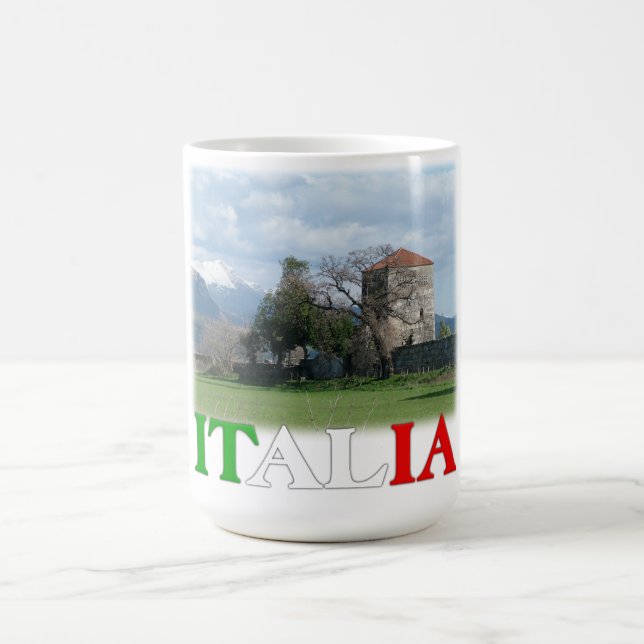 ITALIEN / Italien Tasse, wählen Sie Stil & Farbe Kaffeetasse (Mittel)