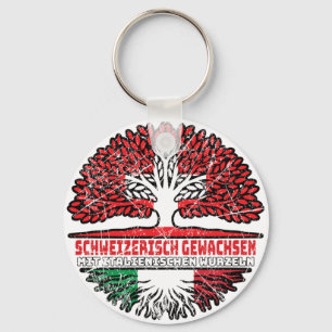Italien Italienisch Schweizer Schweiz Baum Wurzel Schlüsselanhänger