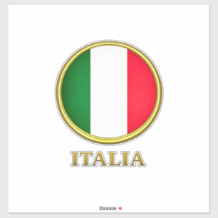 Italien - Italienische Flagge Aufkleber