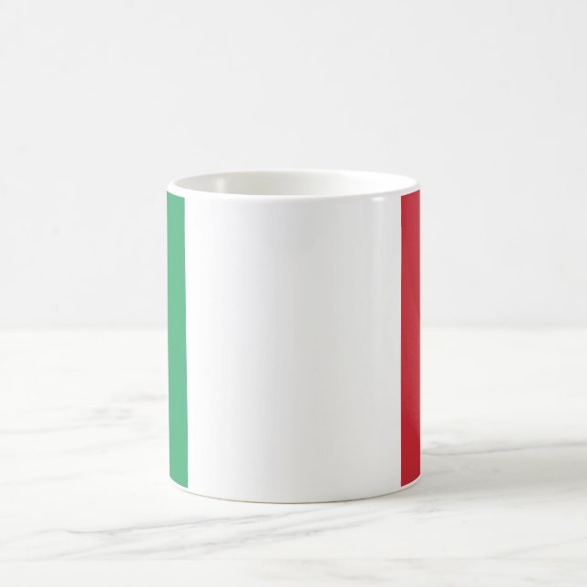 Italien - italienische Staatsflagge Kaffeetasse (Mittel)