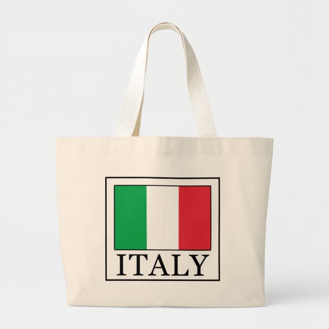 Italien Jumbo Stoffbeutel (Vorne)