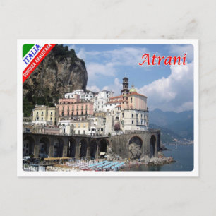 Italien - Kampanien - Amalfiküste - Atrani - Postkarte