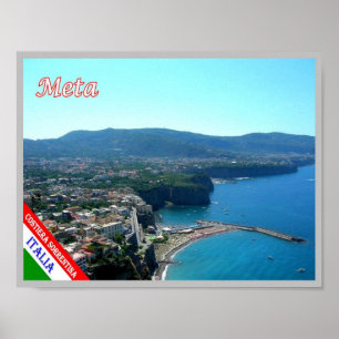 Italien - Kampanien - Amalfiküste - Poster