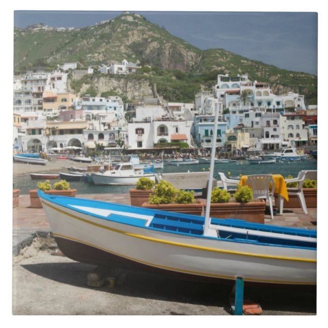 ITALIEN, Kampanien (Bucht von Neapel), Fliese (Vorderseite)