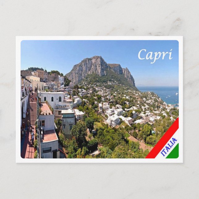 Italien - Kampanien - Capri - Postkarte (Vorderseite)
