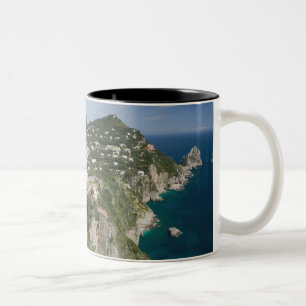 ITALIEN, Kampanien, (Golf von Neapel), CAPRI: Zweifarbige Tasse