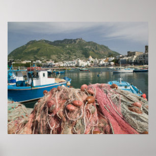ITALIEN, Kampanien, (Golf von Neapel), ISCHIA, FOR Poster