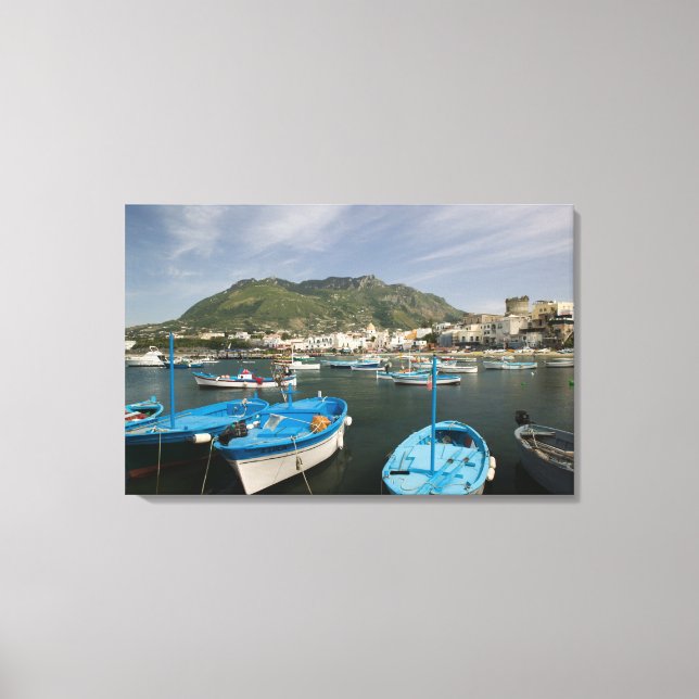 ITALIEN, Kampanien (Neapel-Bucht), ISCHIA, FORIO:  Leinwanddruck (Vorderseite)