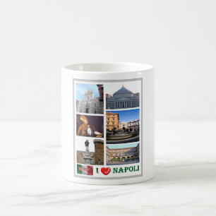 Italien - Kampanien - Neapel - I Liebe - Kaffeetasse