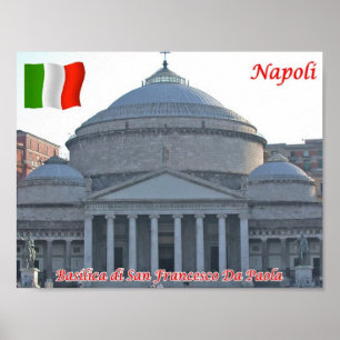 Italien - Kampanien - Neapel - Poster