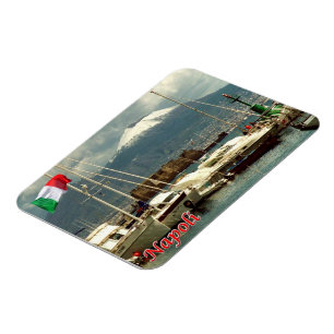 Italien - Kampanien - Neapel - Vesuv-Aussicht - Magnet