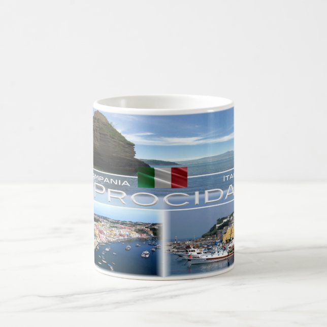 Italien # Kampanien - Procida - Kaffeetasse (Mittel)