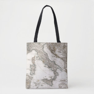 Italien-Karte durch Stieler Tasche