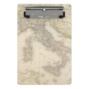 Italien-Karte Mini Klemmbrett