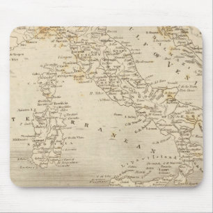 Italien Karte von Arrowsmith Mousepad