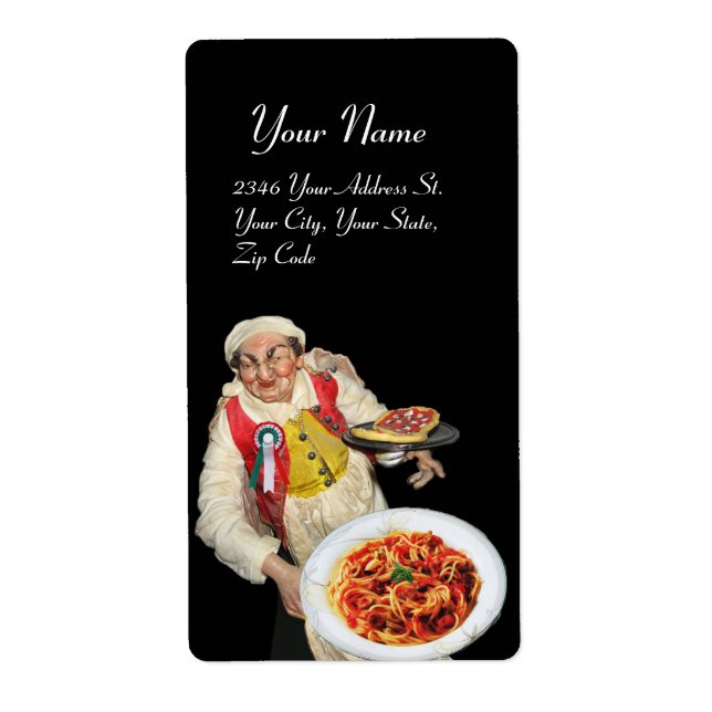 ITALIEN KITCHEN Rot-Grün Schwarz (Vorne)