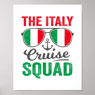 Italien Kreuzfahrt Gruppe 2025 Italien Urlaub Matc Poster