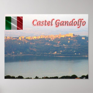 Italien - Latium - Castel Gandolfo - Poster