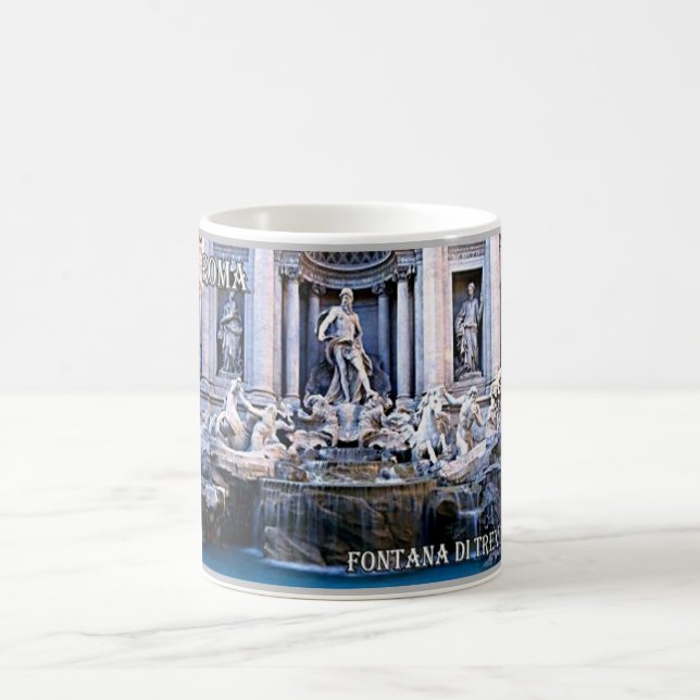 Italien - Latium - Rom - Trevi-Brunnen - Kaffeetasse (Mittel)