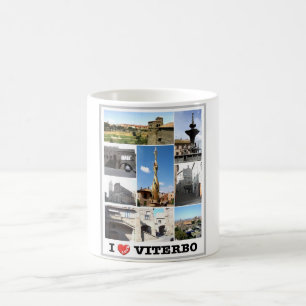 Italien - Latium - Viterbo - I Liebe - Kaffeetasse