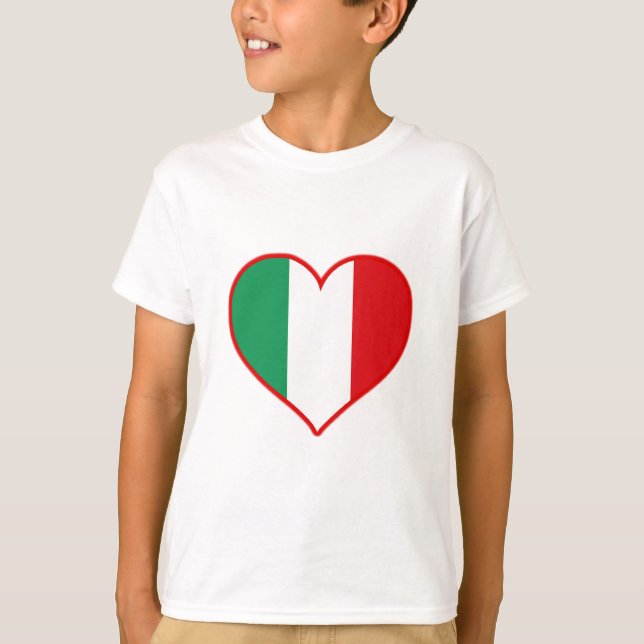 Italien Liebe T-Shirt (Vorderseite)