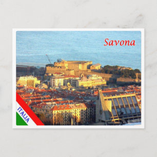 Italien - Ligurien - Savona - Postkarte