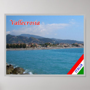 Italien - Ligurien - Vallecrosia - Poster