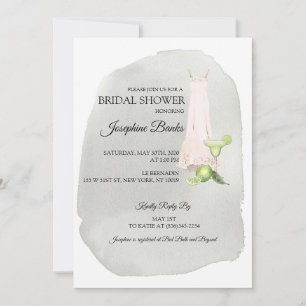 Italien Limes Invitation de douche nuptiale