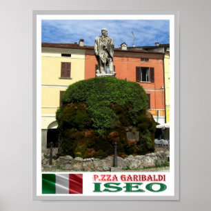 Italien - Lombardei - Iseo - Poster