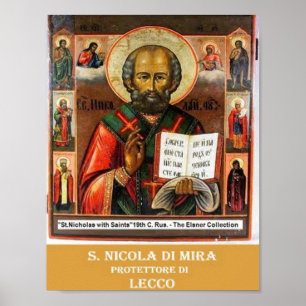Italien - Lombardei - San Nicola di Mira - Poster