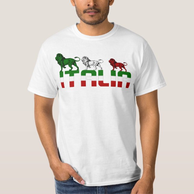 Italien-Löwe T-Shirt (Vorderseite)