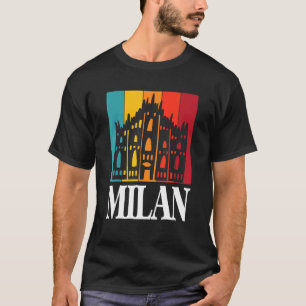 Italien Mailand mit Dom de Mailand T-Shirt
