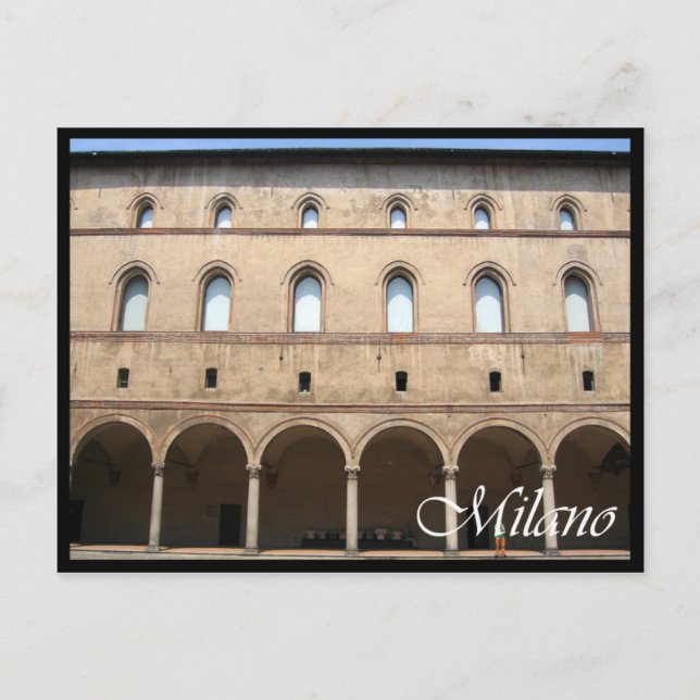 Italien, Mailand Postkarte (Vorderseite)