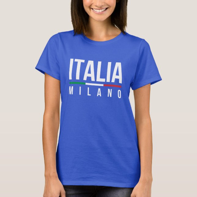 Italien Mailand T-Shirt (Vorderseite)