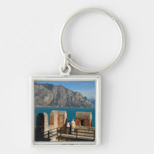 Italien, Malcesine, Blick vom Burgturm von Schlüsselanhänger